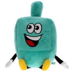Picture of Plush Toy Dreidel Teal